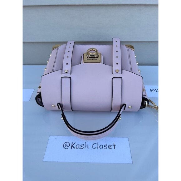 Michael Kors satchel manhattan medium leather powder blush - Picture 6 of 10